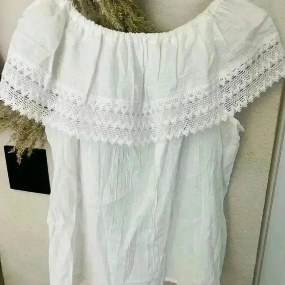 embroidered #traditional Latin women’s shoulder shirt size med to large - Picture 4 of 4